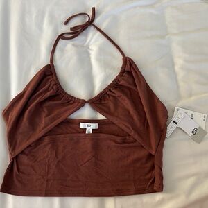 BP Rust Halter Top